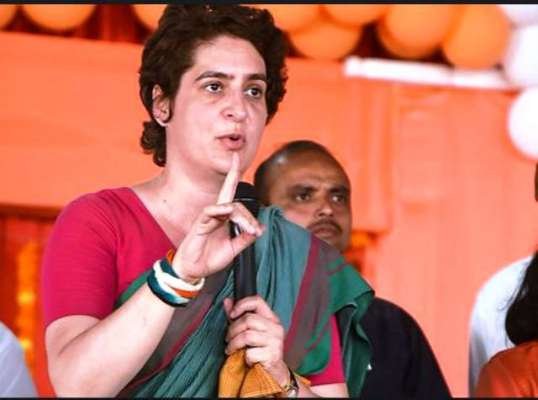 Uproar in MP Assembly over Priyanka's detention in UP