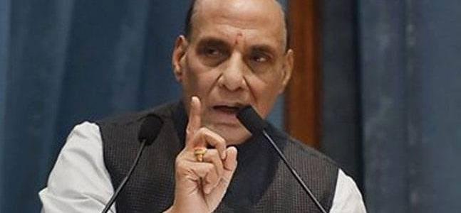 No question of mediation on Kashmir: Rajnath in LS
