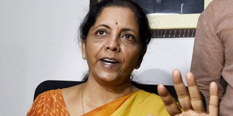 Sitharaman asks taxmen to deal firmly with evaders