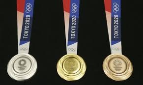 1 Year: Tokyo Olympics unveil gold, silver, bronze medals