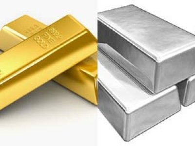 Gold, silver prices fall on sluggish demand