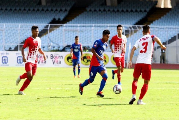 Bengaluru FC drop points against Army Red