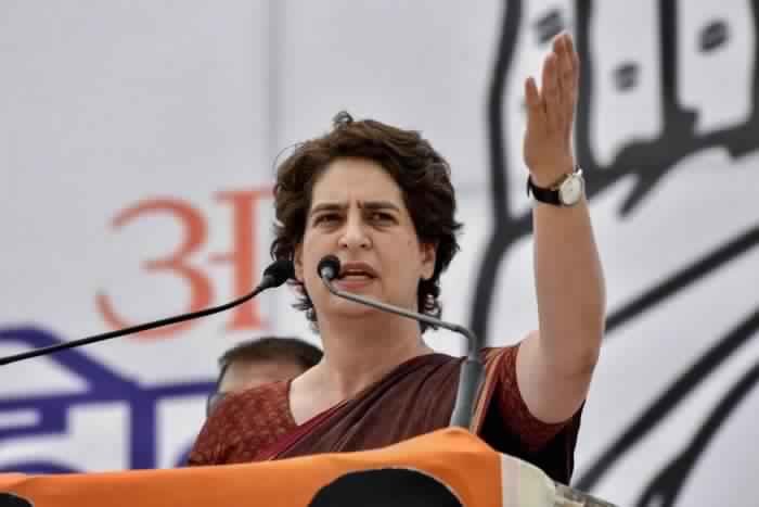 'Still a democracy?': Priyanka hits out over party leaders' detention