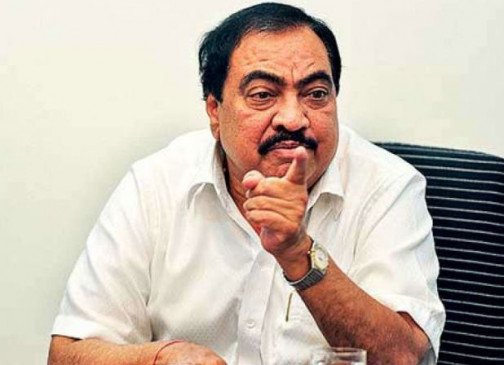 Khadse warns against taking anybody and everybody into BJP