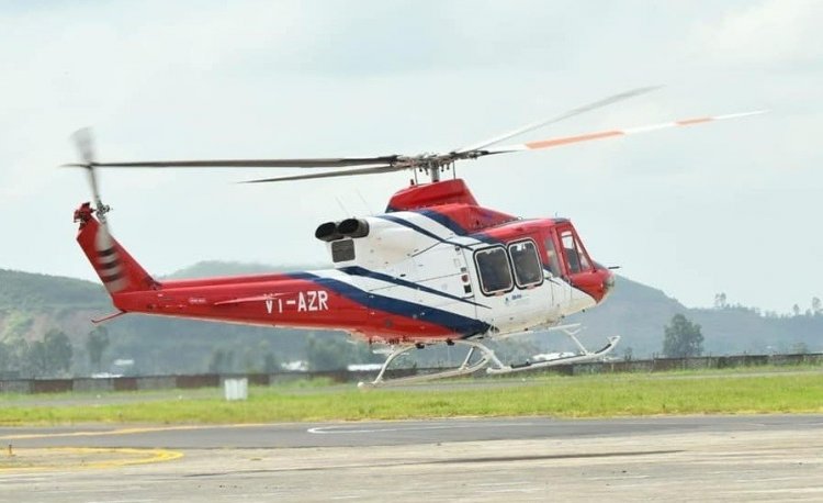 Helicopter service re-launched in Manipur