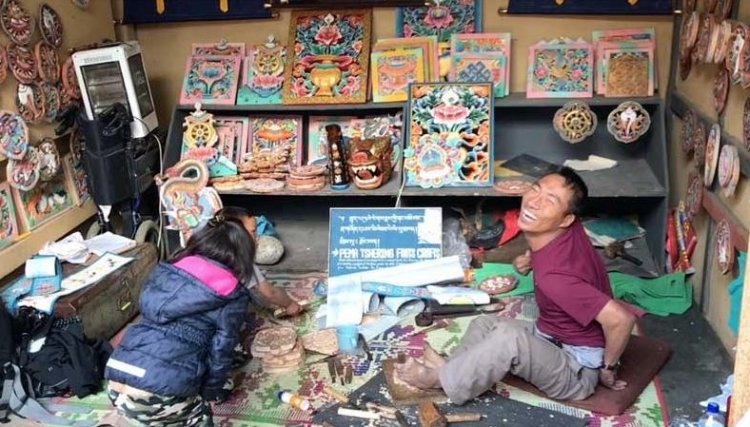 The Inspiring Journey of Bhutan's Cerebral Palsy 'Foot Artist,' Pema Tshering