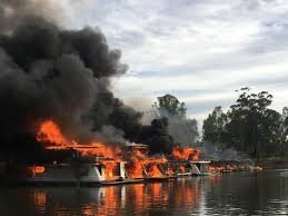 Goa: houseboat gutted in fire, all on board rescued