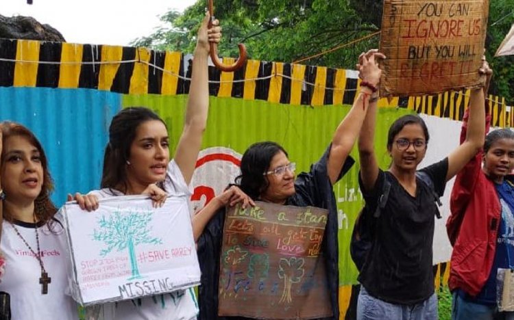 Bollywood celebs protest order to cut trees in Aarey for metro
