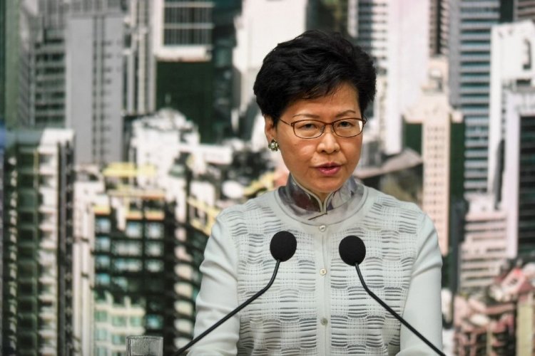 Beijing says it 'firmly' supports Hong Kong leader