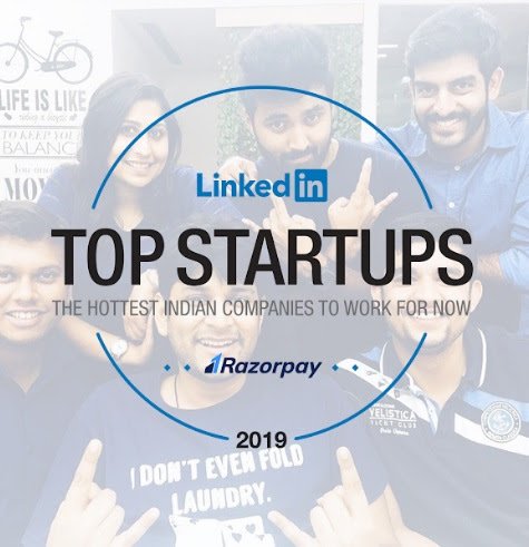 LinkedIn Recognises Razorpay Among India’s Top 10 Startups to Work with