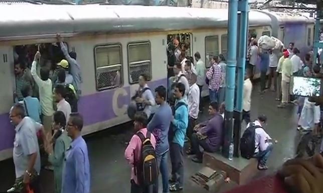 Train services restart in Mumbai after wet Wednesday