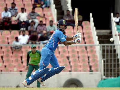India A suffer series' first loss despite Dhawan's 52