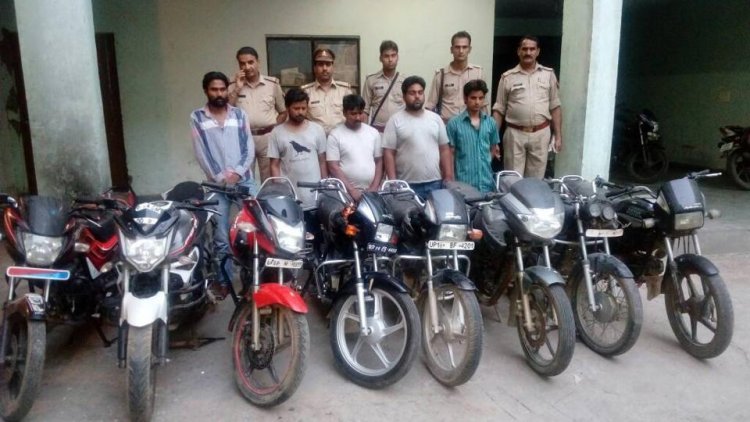 NCR bike-lifting gang busted; 5 arrested