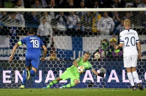 Jorginho edges Italy closer to Euro 2020 with Finland winner