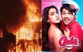 Minor fire on sets of Varun Dhawan's 'Coolie No 1'