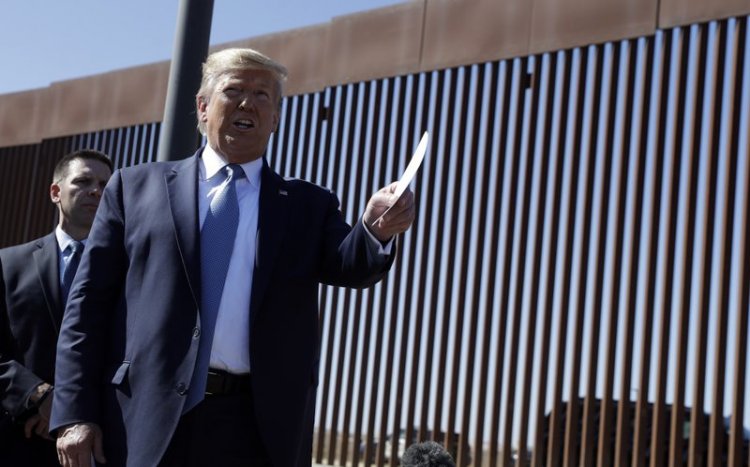 Trump calls new border wall a 'world-class security system'