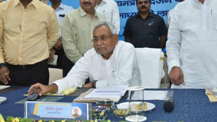 Nitish launches financial aid to families affected by drought-like situation