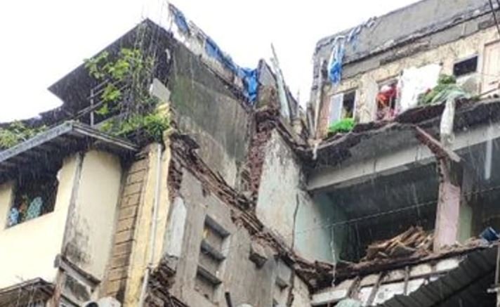 Part of vacant building collapses in Mumbai; no casualty