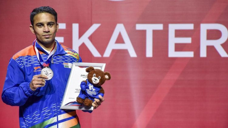Don't want award for myself, but please honour my coach: Amit Panghal