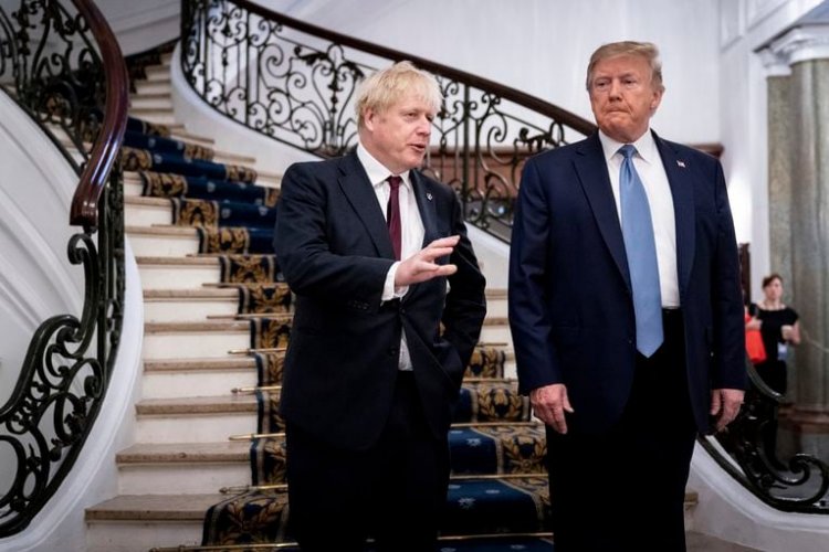 Johnson says he'll tell Trump: Hands off UK health service