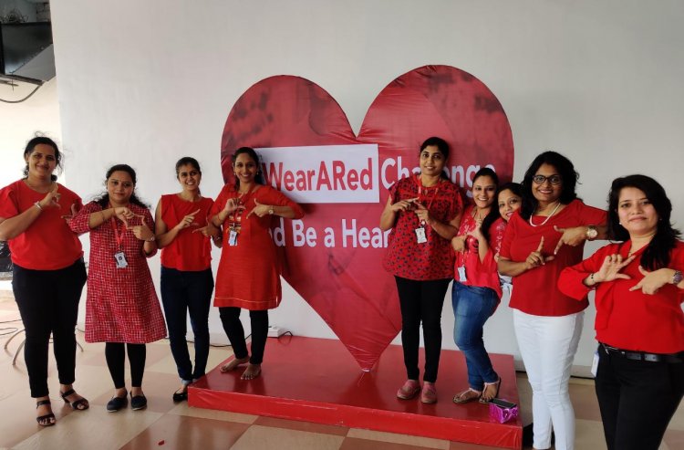 25,000 Young Corporate Employees from Mumbai Participated in Global Hospital’s #WearARed Campaign