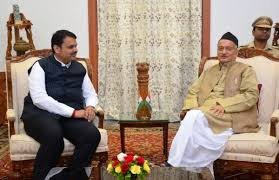 Maha CM, Sena leader meet Governor amid power sharing tussle
