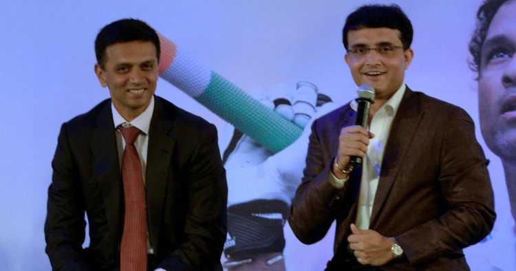 Discussing Roadmap: Ganguly to meet NCA head Dravid