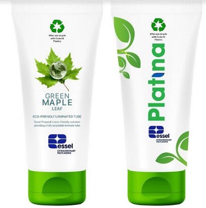 Essel Propack Unveils Recyclable Tube Packaging – Platina and Green Maple Leaf Lamitubes