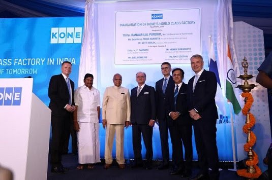 KONE Inaugurates its World-class Elevator Manufacturing Facility in India