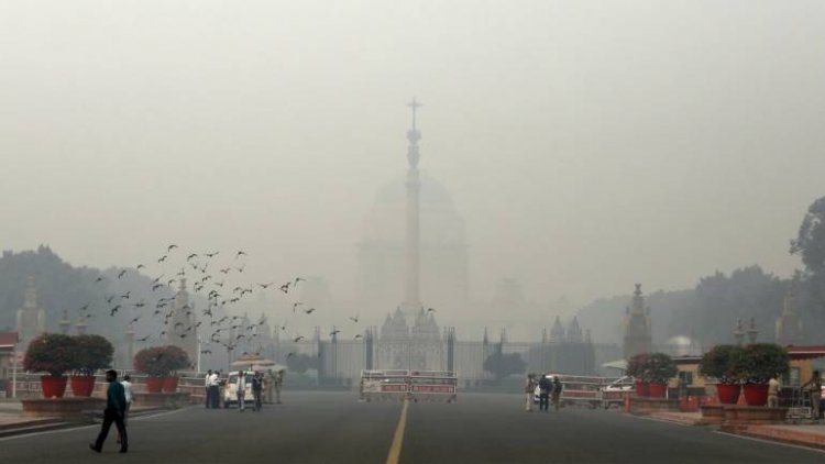 Delhi air quality in 'very poor' category