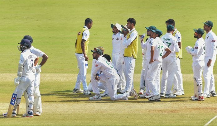 Agarwal's third Test ton, Rahane's unbeaten 83 take India to 303/3 at tea