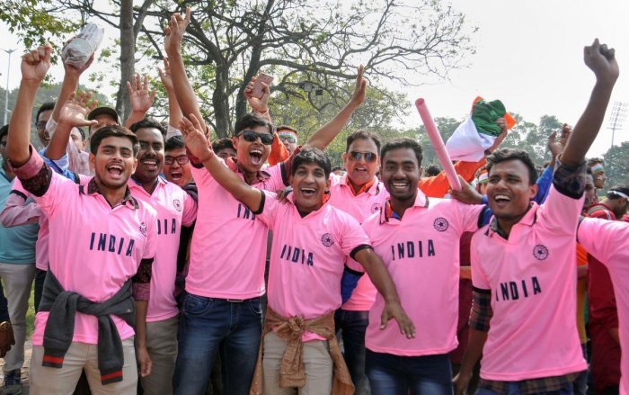 Pink fever grips Eden Gardens as India embrace Day/Night Tests
