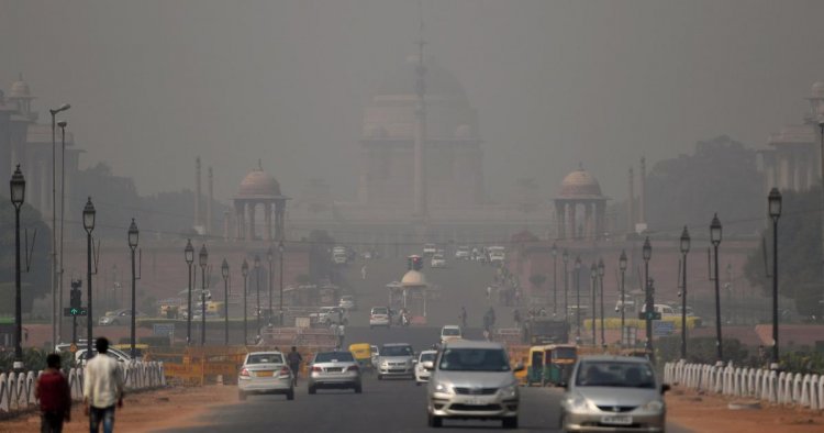 Air quality in city in poor category