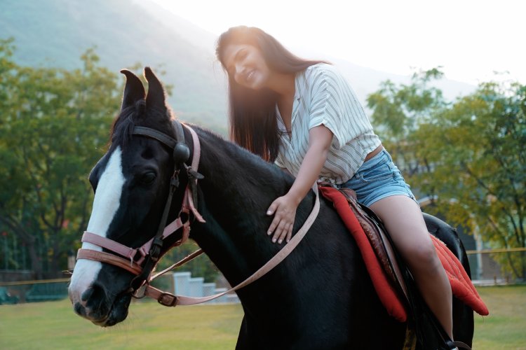 Actress Charu Kashyap's Passion for Horse Ridding