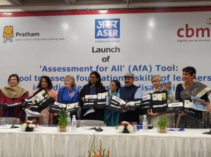 CBM India Trust and Pratham Launch Assessment for All (AfA) Tool: A Tool to Assess Foundational Skills of Learners, Including Learners with Disabilities