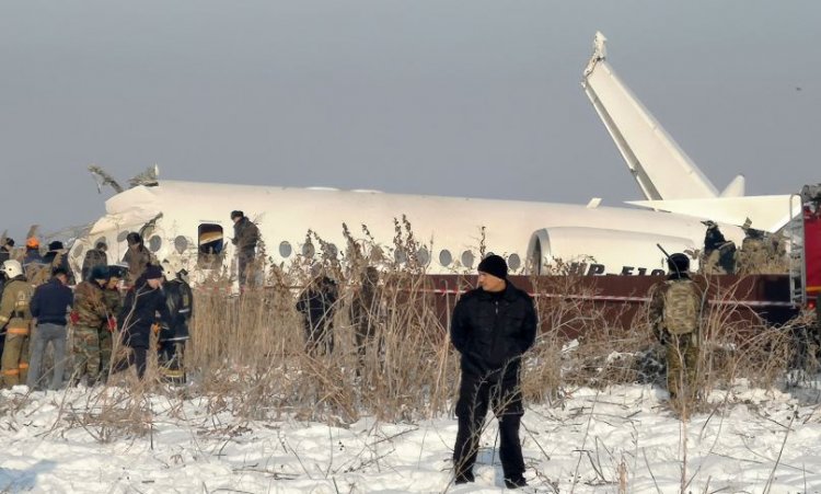 15 killed, dozens injured as plane crashes in Kazakhstan