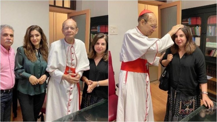 Farah Khan, Raveena Tandon apologise to Cardinal Oswald Gracias