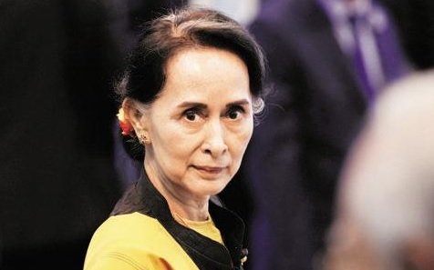 Myanmar's Suu Kyi visits China border state as Xi visit looms