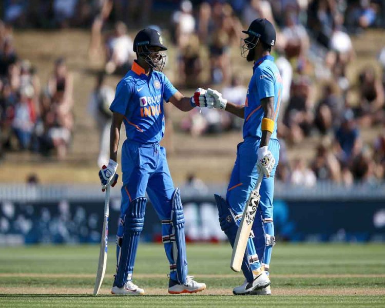 Iyer hits maiden ton; Rahul, Kohli too shine in India's 347/4