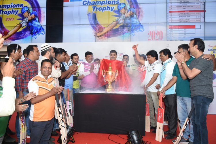 Wockhardt Hospital Unveils Cricket Championship Trophy Played Between 24 Associations