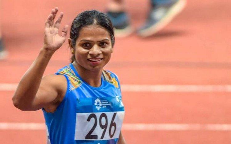 Dutee Chand wins 100m dash, second gold for Narinder