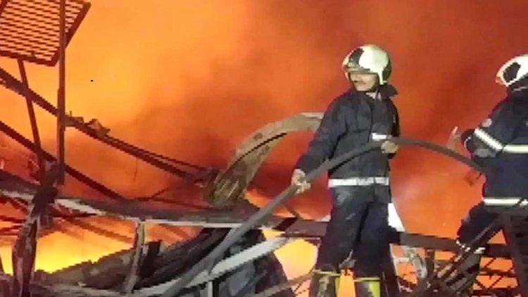 Fire at industrial godown in Mumbai; no casualty