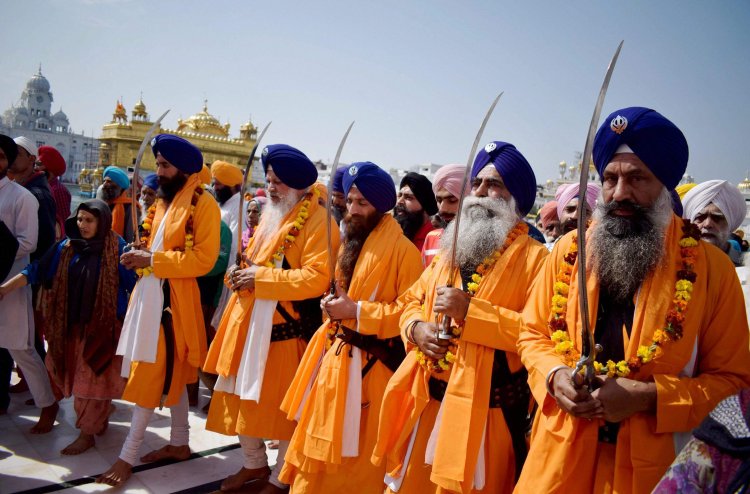 Three-day Hola Mohalla begins at Punjab's Anandpur Sahib