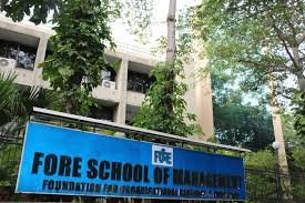 FORE School of Management, New Delhi Final Placement report 2020