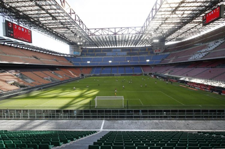 No soccer balls in sight: Serie A teams train individually