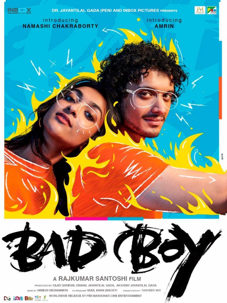 Salman Khan unveils the poster of a Rajkumar Santoshi's film 'Bad Boy'