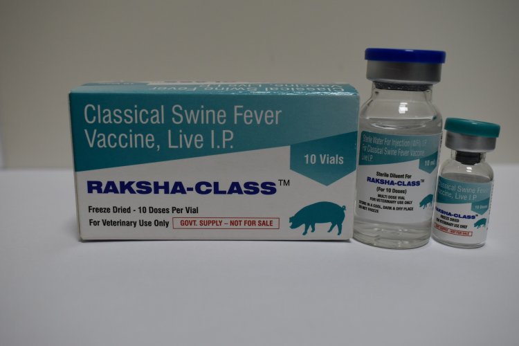 Indian Immunologicals Launches Classical Swine Fever Vaccine ‘Raksha Class’ for Pigs in India