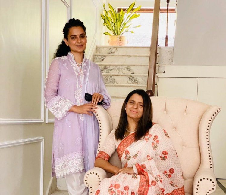 Kangana Ranaut turns interior designer for  Rangoli's new pad, brings out Chic & Classic charm with locally sourced material