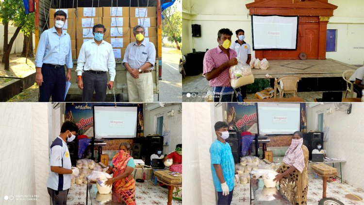 COVID 19: Legrand India donates 3500+  Ration kits to migrant workers, educates on importance of social distancing and sanitization