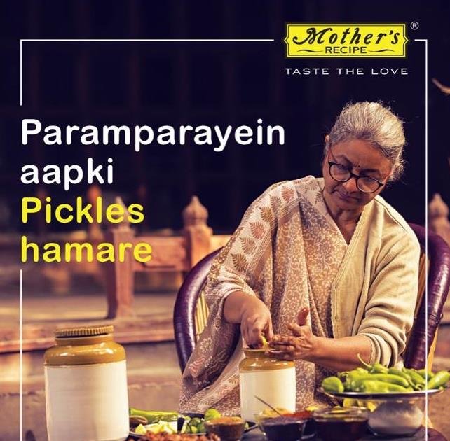 Mother’s Recipe campaign ‘Your Traditions Our Pickles’